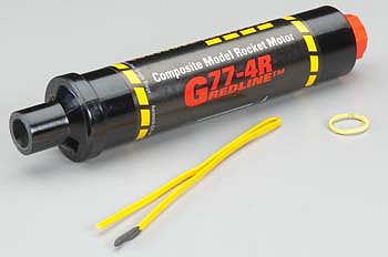 G77-4R 29/40-120 Single Use Motor (1) -- G Composite Model Rocket Engine -- #77704