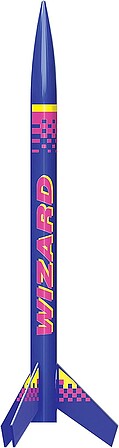 Wizard Model Rocket Kit -- Skill Level 1 -- #1292